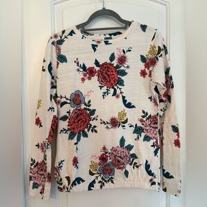 LOFT Floral Pullover Top
